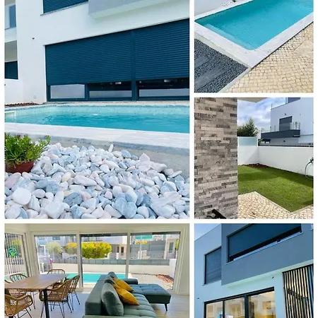 Дом отдыха T3 Piscina Livingroom Charneca Da Caparica Брага
